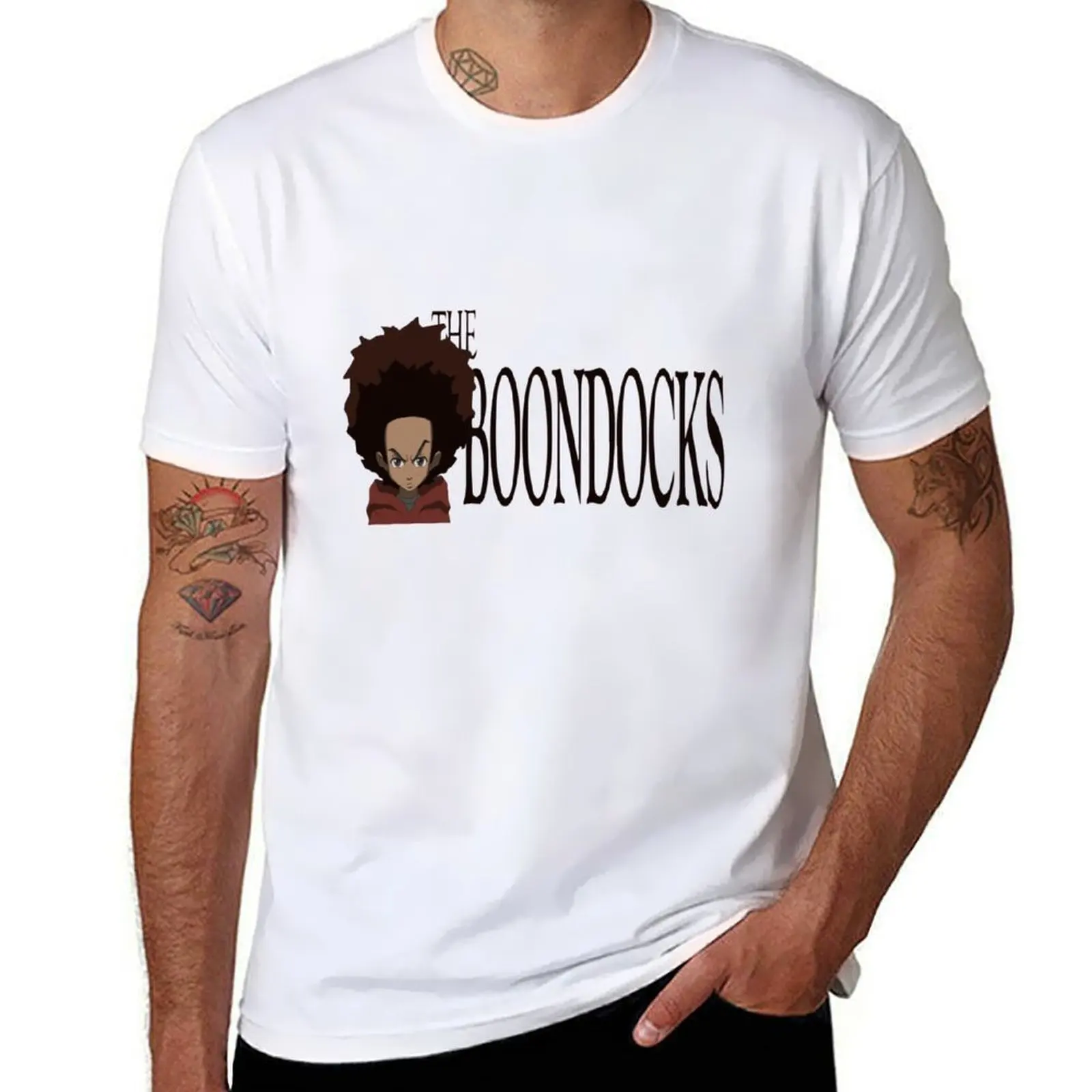 

The boondocks T-Shirt Large Size Breathable Tee