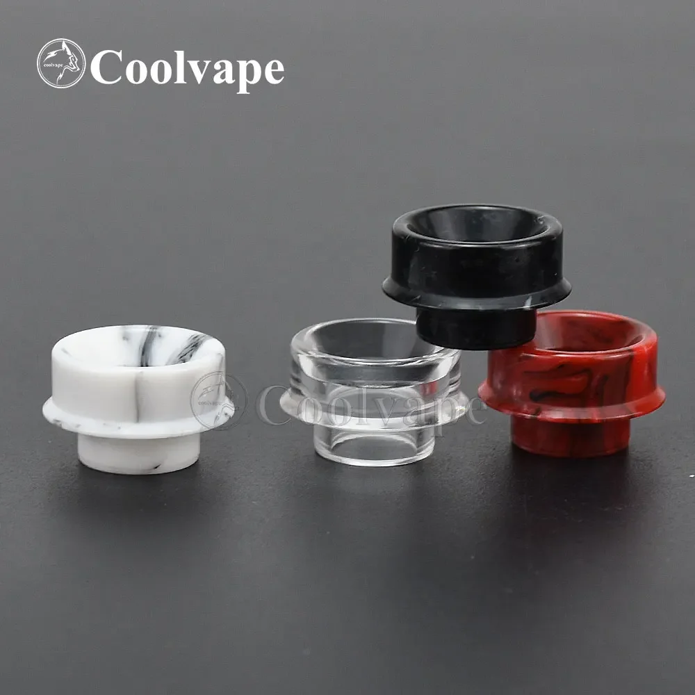 wolfcoolvape 810 drip tip Resin Mouthpiece for QP Designs Fatality M25 RTA Apocalypse GEN 2 RDA KONG 28MM rda