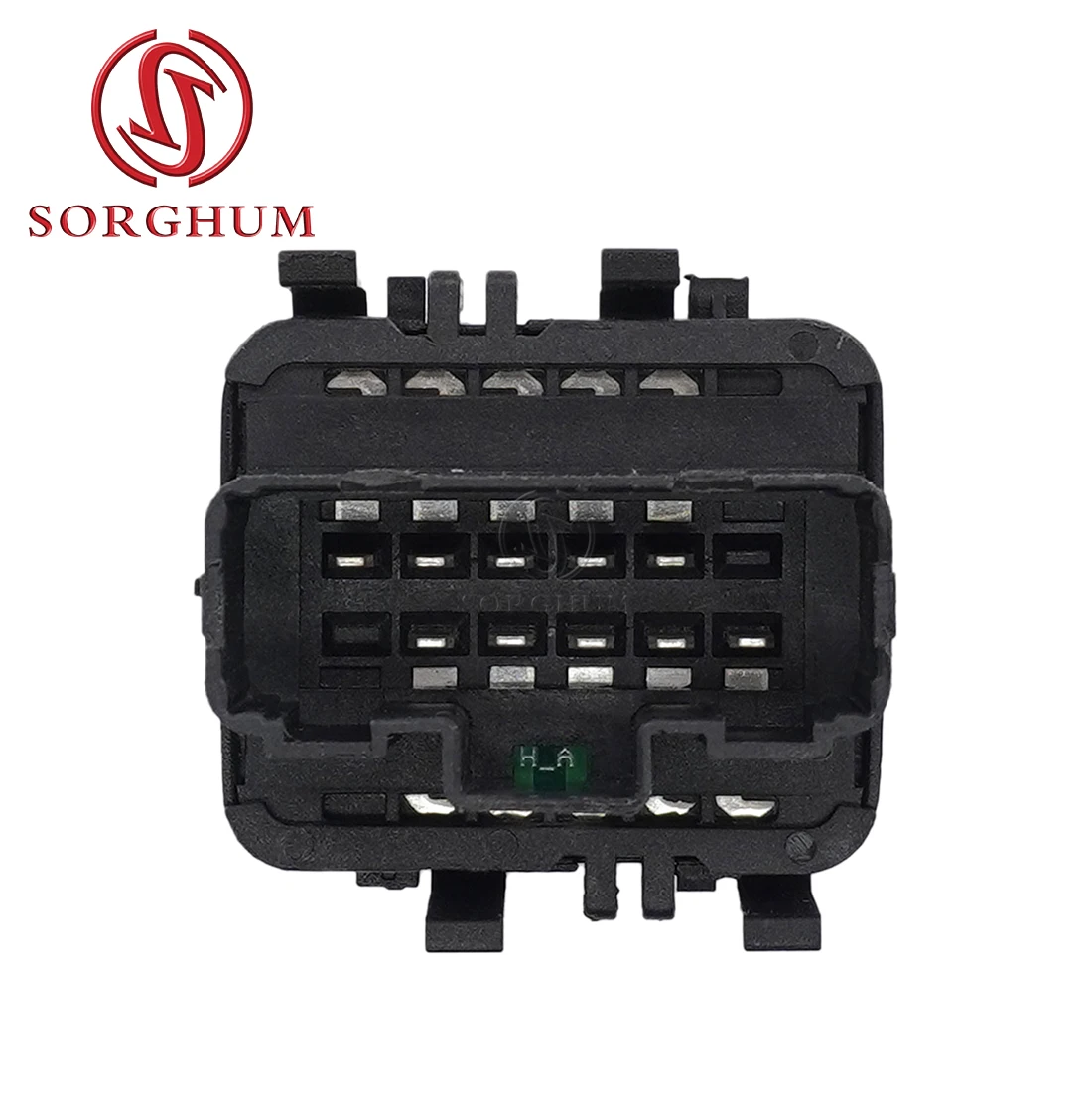 Sorghum 8200060045 Front Left Electric Power Master Window Control Switch Double Button For Renault Clio II 1998-2014 8200315040