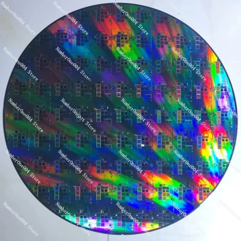 Circuito Integrado Oblea De Silicona, Litografía De Círculo De Cristal SMIC, Chip CPU, Semiconductor CMOS, 6/8/12 Pulgadas