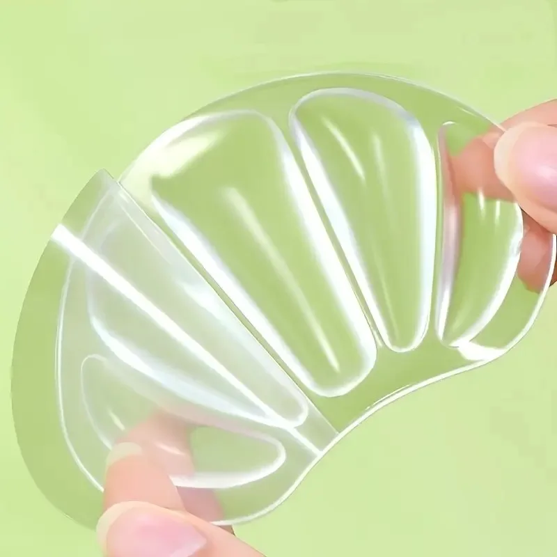 

Transparent Silicone Anti-Friction Heel Inserts, Ergonomic Shell Contour Design, Reusable Self-Stick Foot Pads, Effectively Prevent Blister & Shoe Slipping, Perfect for New Shoes, High Heels, Casual Footwear, Outdoor Walking and Daily Foot Comfort Care