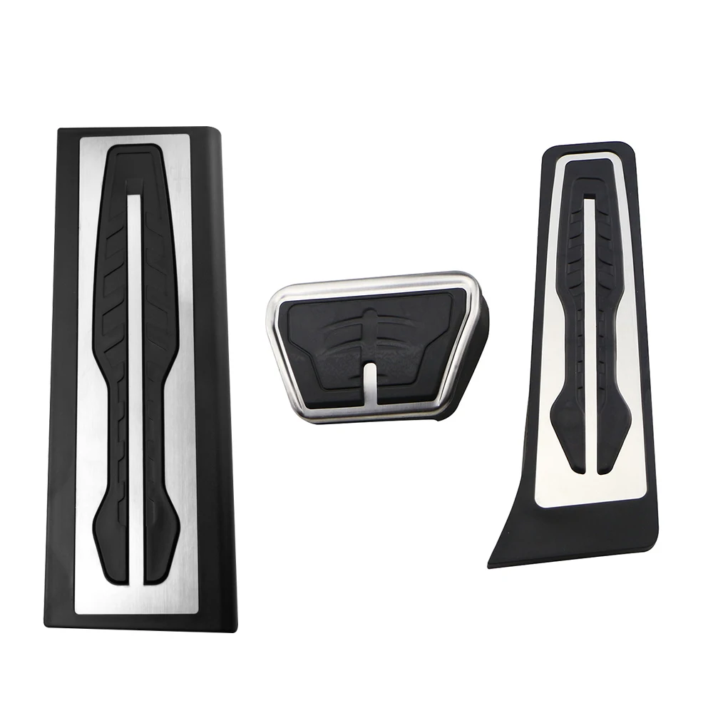 Car Pedals Cover for BMW X3 G01 2018-2022 X4 G02 2019 2020 2021 Gas Brake Pedal Cover Foot Rest Dead Pad Interior Accessories