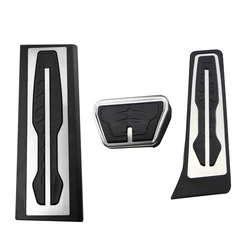 Car Pedals Cover for BMW X3 G01 2018-2022 X4 G02 2019 2020 2021 Gas Brake Pedal Cover Foot Rest Dead Pad Interior Accessories