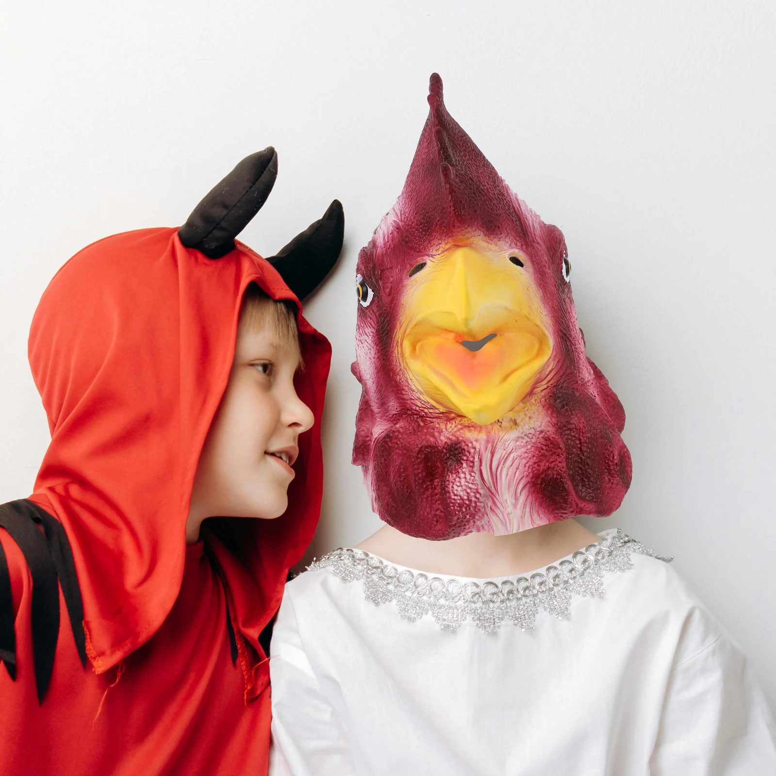 

Rooster Headgear Animal Masks for Adults Costume Decoration Emulsion Halloween Costumes Cosplay
