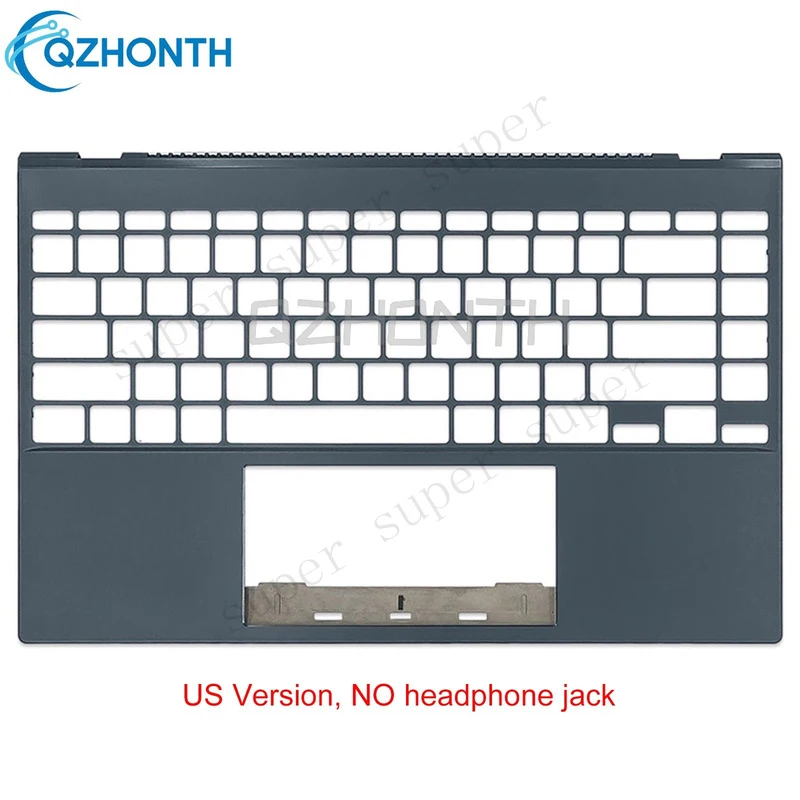 S+   New Palmrest / Bottom Case Gray For ASUS ZenBook 14 UX425 UX425J UX425JA U4700J