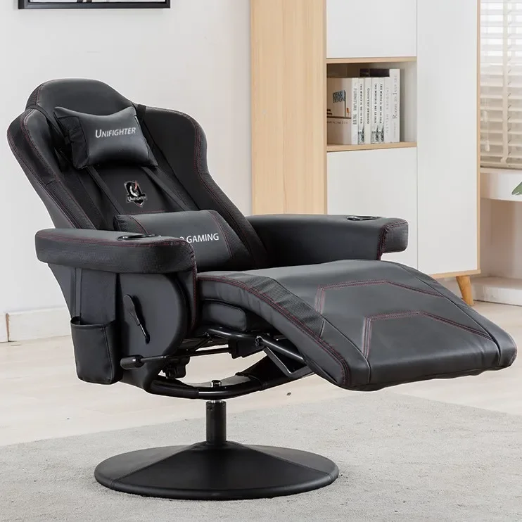2021 High End Business Luxury Executive Massage Speaker RGB Lights Reclining Automatic Smart Racing Gaming Chair From China fact view 3