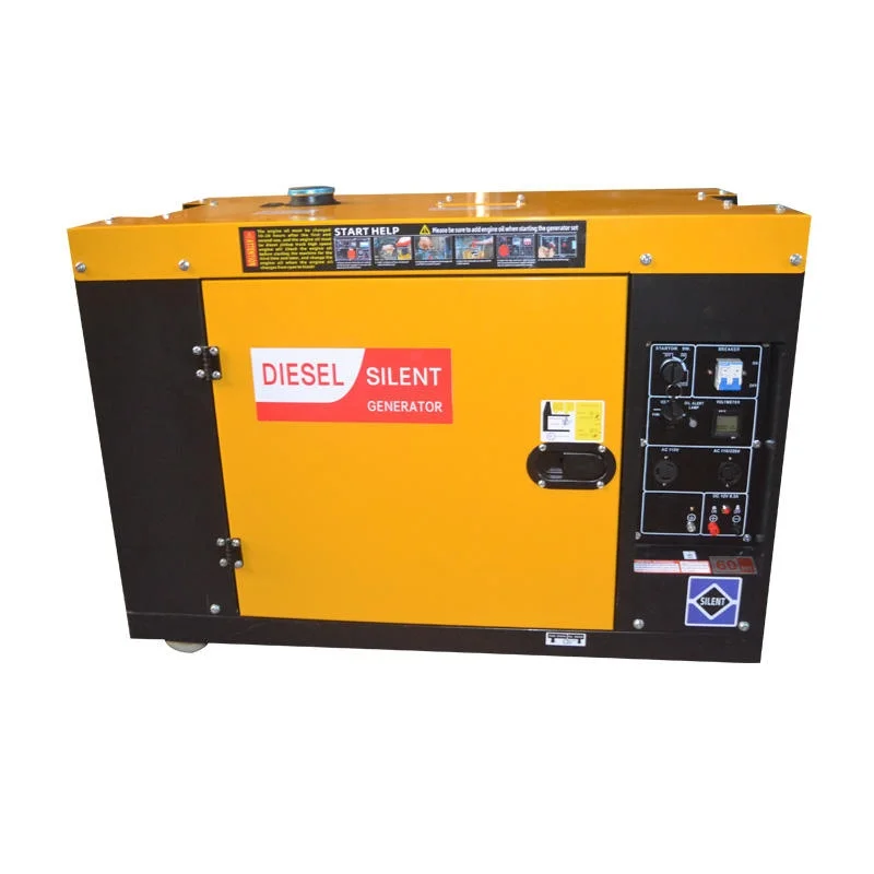 YHS 5kw 6.5kW 7kW Power Electric Single Phase/3 Phase Diesel Generators