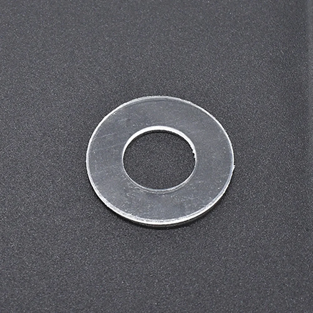 M1.2~M12 PVC Hard Washer Transparent High Temperature Resistance Clear Plastic Insulation Gasket Shockproof or Leakproof washers