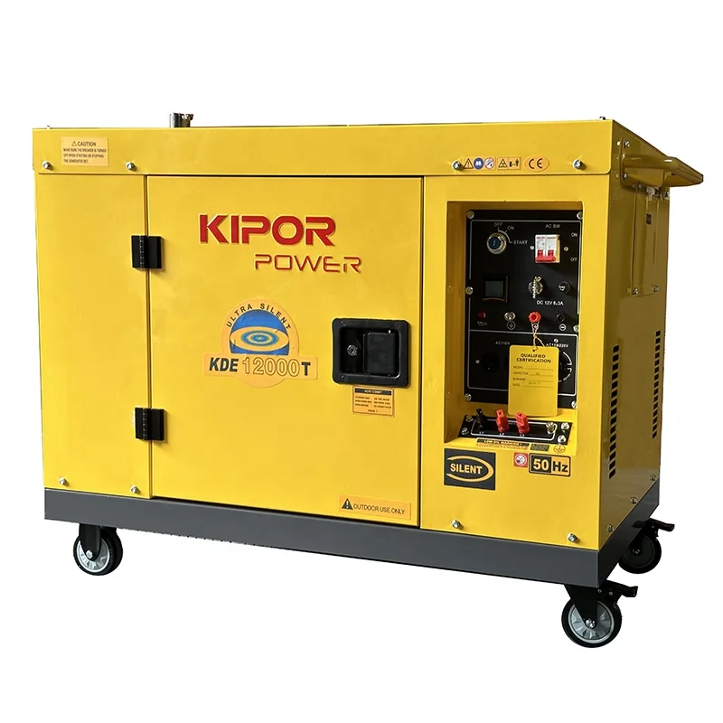 

ECUADOR Hot-Selling 10kva Silent Diesel Generator Portable Diesel Engine With Low Noise Rated Power 8KW/10KVA 110/220V 60HZ