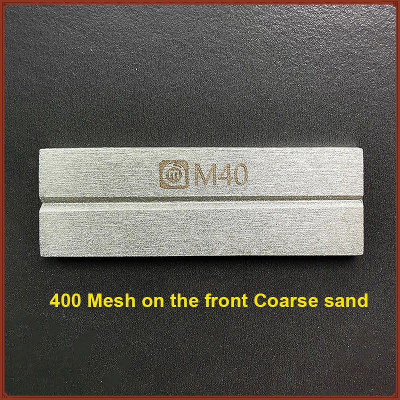 Amaoe M40 Grindstone Repair tool Used For Tweezers/Soldering iron Tip/Grinding Blade Gold Steel Whetstone Correction