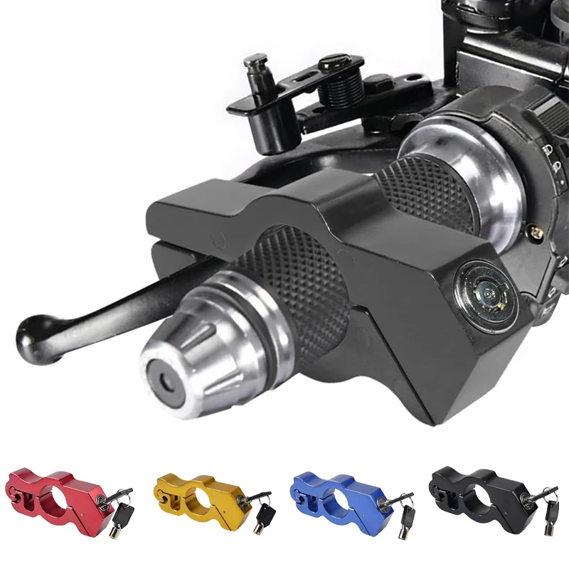 Противоугонное устройство для уличного велосипеда ATV Dirt, 1 шт., твердый замок на руль мотоцикла, безопасность тормозной ручки