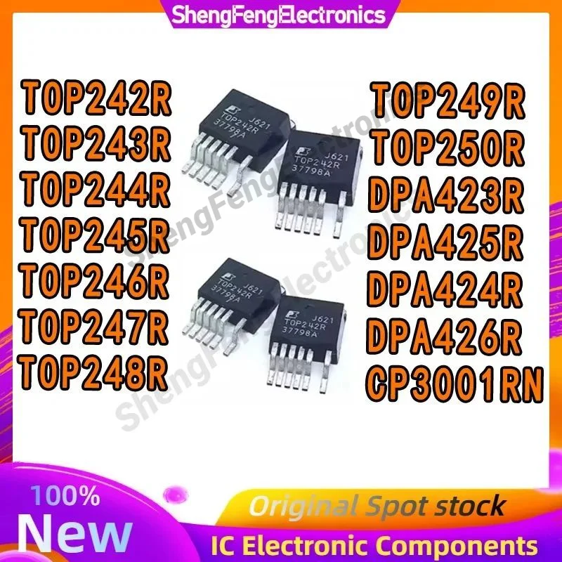 10PCS New TOP242R TOP243R TOP244R TOP245R TOP246R TOP247R TOP248R TOP249R TOP250R DPA423R DPA424R DPA425R DPA426R CP3001RN