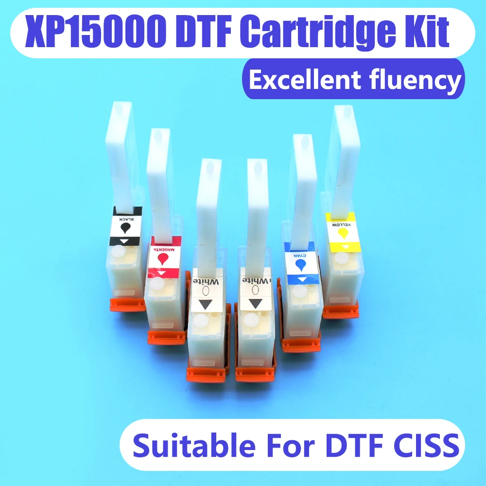 Expression Photo HD XP-15000 DTF Cartridge Damper Kit No Chip XP 15000 15010 15080 CISS Part Modify Ink Supply Filter XP15000