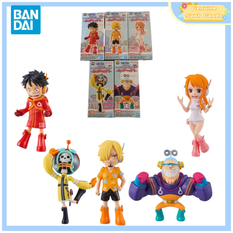 

Genuine Bandai ONE PIECE WCF Egghead Vol1 Luffy BROOK Anime Action Figures Model Toys Collectible Gift for Toys Hobbies Kids