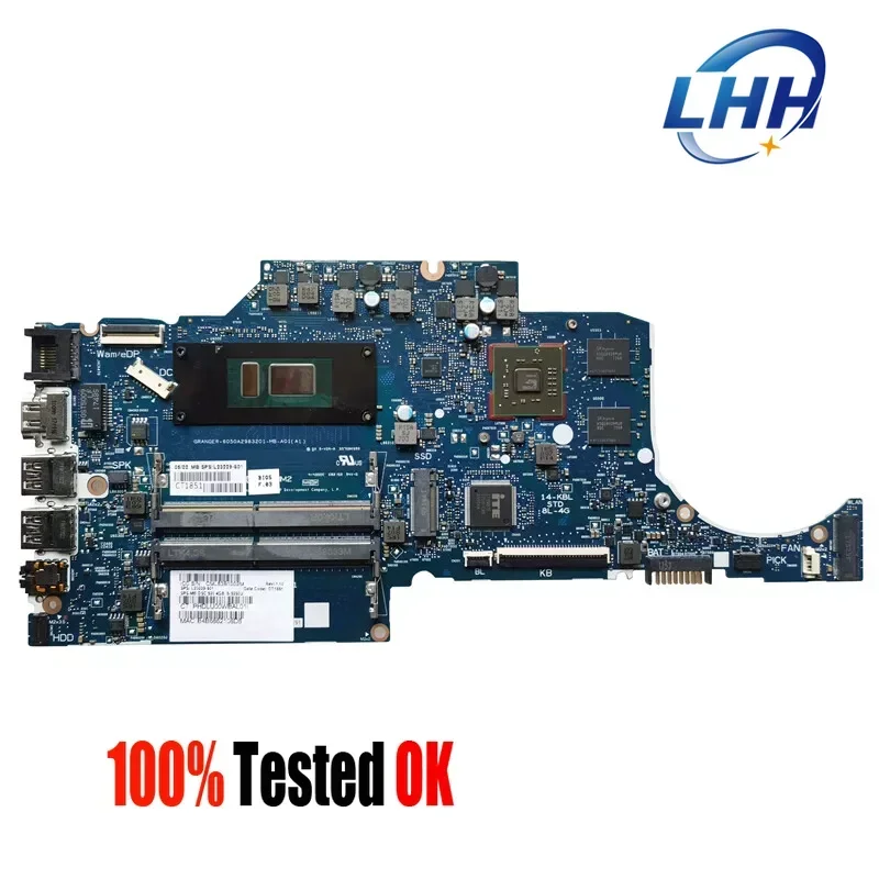 

L23229-001 6050A2983201-MB Mainboard for HP 14-CK1000 240 G7 Laptop Motherboard with 520 4GB GPU I5-8250U CPU