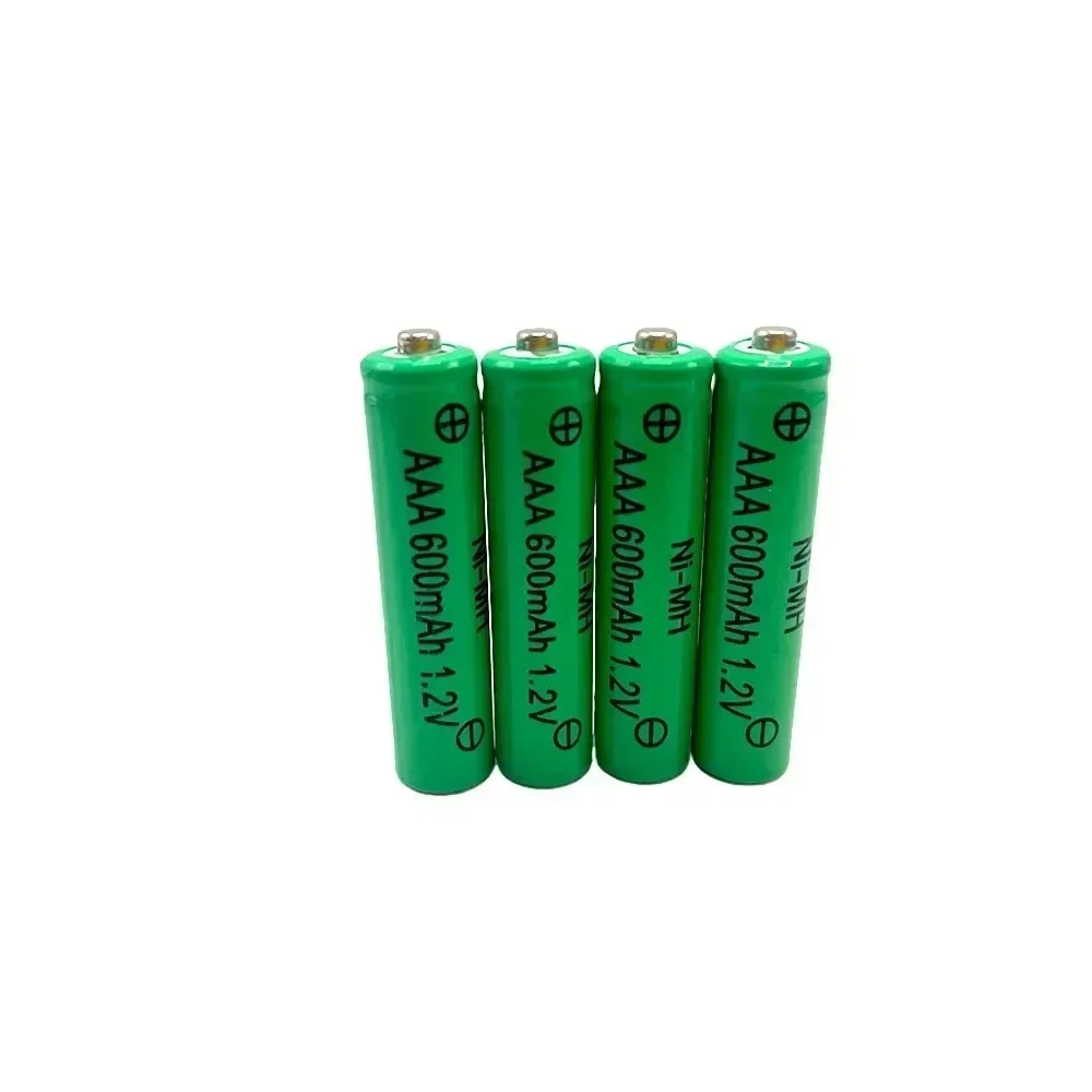 AAA battery 1.2V 600mAh Ni-MH rechargeable battery for remote control shaver MP3/MP4 LED toy flashlight electric toothbrush