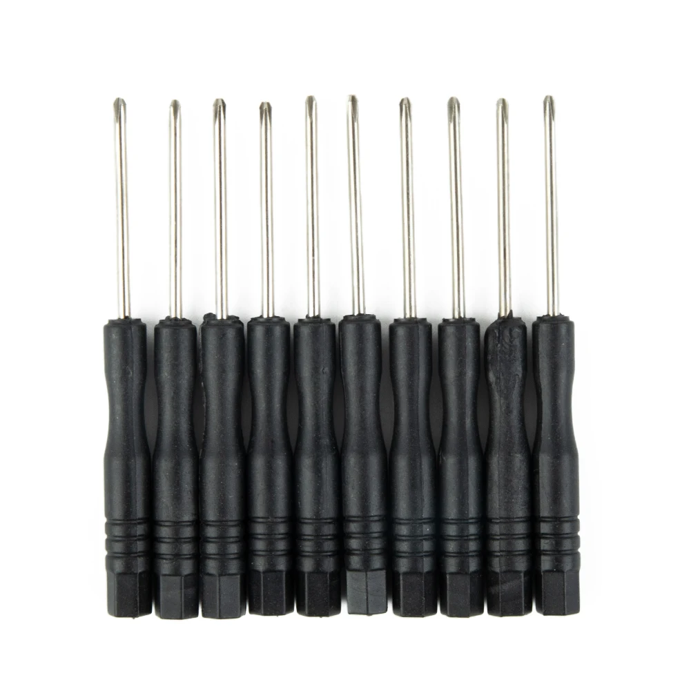 10Pcs 3.22Inch Screwdriver Repair Tool 45steel Slotted Cross Screwdrivers Industrial Tool For Disassembling Repairing