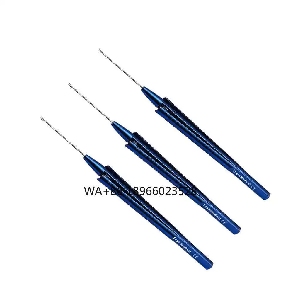 Ophthalmic Capsulorhexis Forceps Tweezer Titanium Alloy 23G 24G 25G 1 Piece Carton Box Ce Iso Surgical Operation Manual Class II