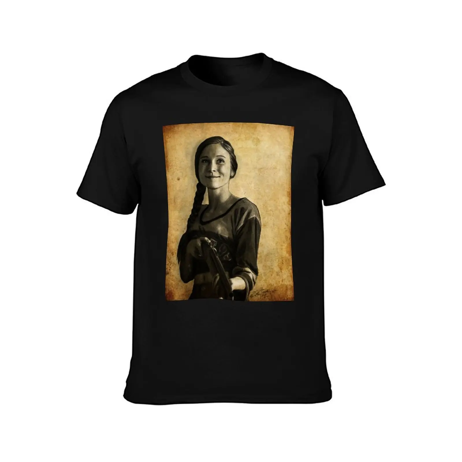 Waverly Earp T-Shirt Large Size Basic Casual T-Shirt