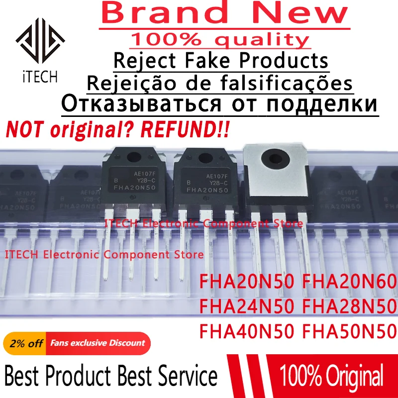 10szt/lot Oryginalny FHA20N50 FHA20N60 FHA24N50 FHA28N50 FHA40N50 FHA50N50 20N50 20N60 24N50 28N50 40N50 50N50 TO-247