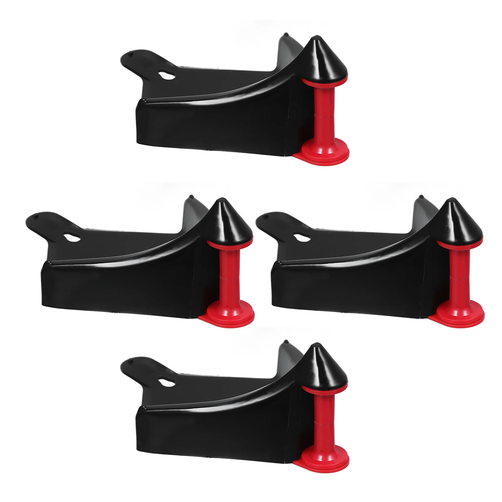 

4pcs Car Hose Guides Durable PP Material Universal Tire Size Efficient Wheel Cleaning Automotive Hose Organizers Stabilizers