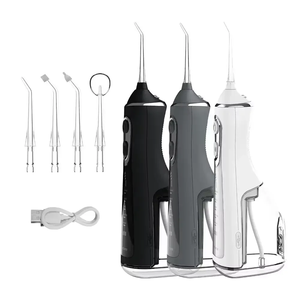 Portabal Electric Oral Irrigator Waterproof Intelligent Water Flosser 5-speed Adjustment Teeth Cleaner Mouth Washing Machine image 6