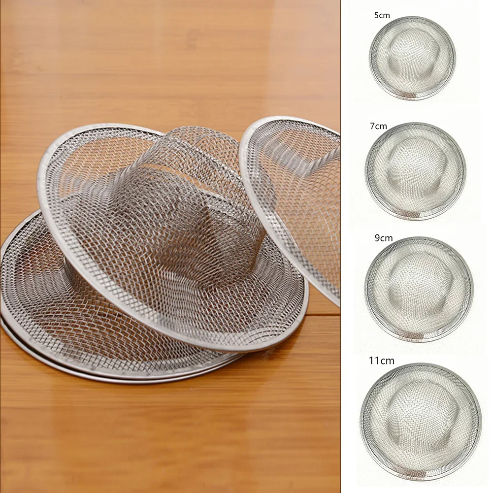 Cover Drain Plug Accessory Basin Bath Components Easy To Use Filter 5/7/9/11cm Stainless Steel Accessories Hair Catcher