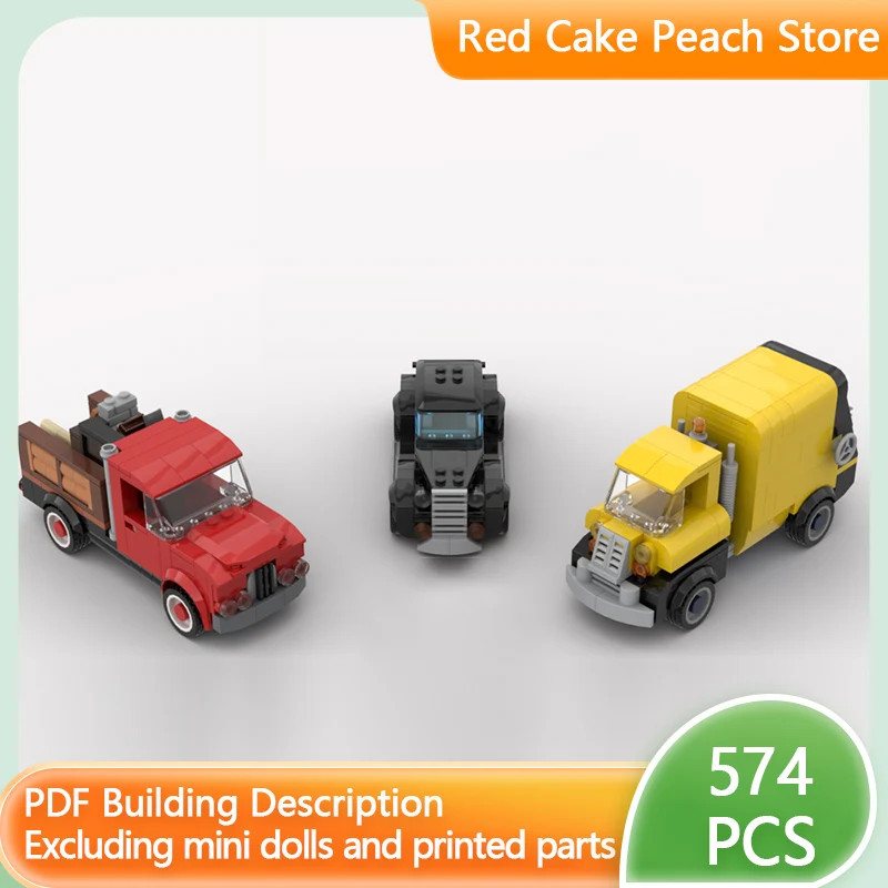 

Urban Rescue Vehicles Model MOC Building Bricks Service Car Pack Modular Technology Children Holiday Gifts Assemble Toys Suit
