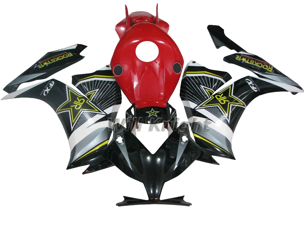 

Intelligent Library CBR1000RR 2012 2013 2014 CBR1000 12 13 14 Motorcycle Fairing Kit Black Rockstar Edition