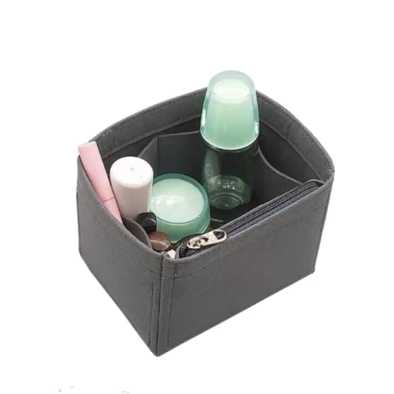 Per H Picotin18 22 26 feltro inserto in tessuto borsa Organizer trucco secchio organizzatore borsa interna da viaggio borse cosmetiche portatili