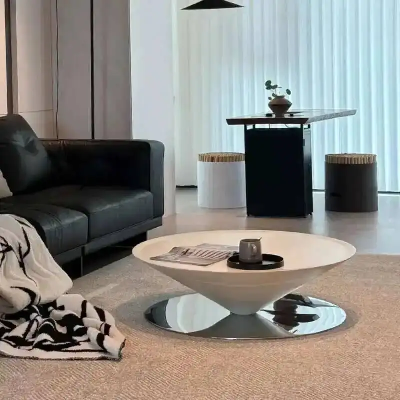 

Living Coffee Table French Room Household Creative Designer Models Minimalist Coffee Table Hall Mesa De Centro Sala Furniture