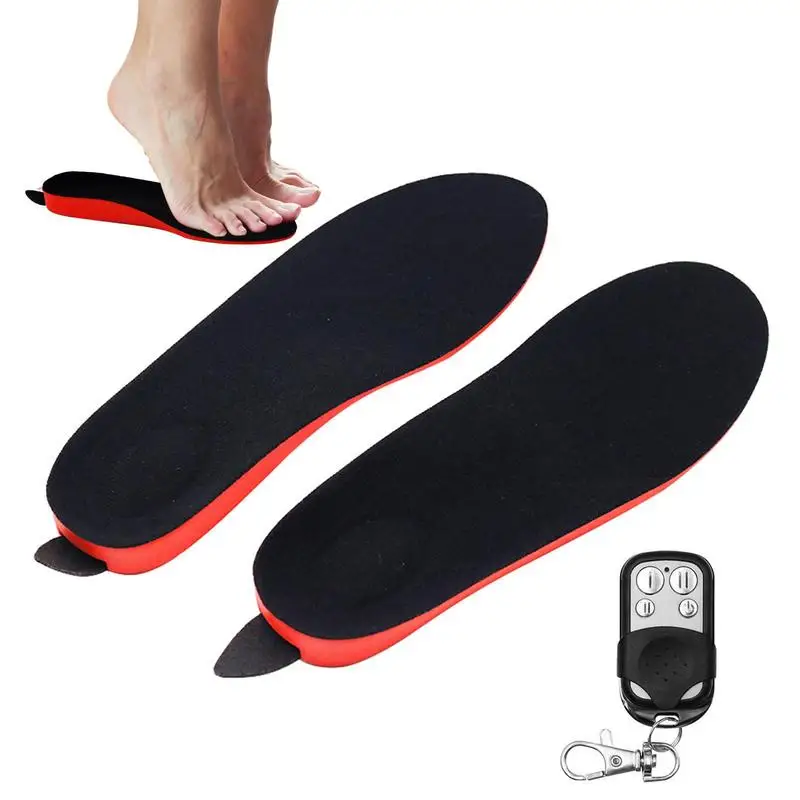 Lithium Battery Charging Electric Insole Increase Insole Winter Electric Heated Insoles USB Heating Insole Feet Warm Accessories