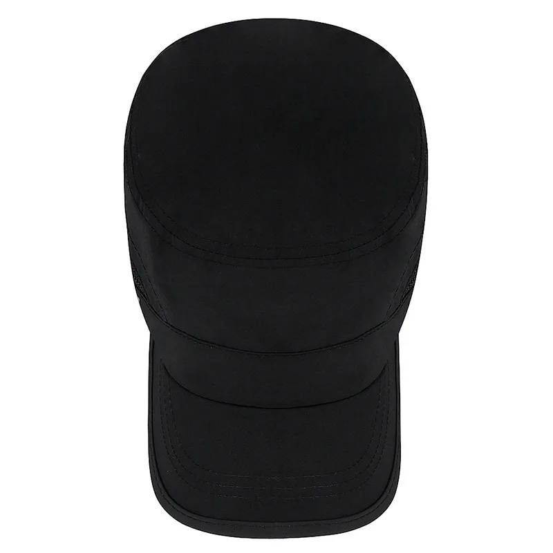 Individuell Bedruckte Logo Outdoor Schnelltrocknende Atmungsaktive Flat-Top-Mütze Damen Mode Sonnenschutz-Kappen Herren Casual Baseball-Hüte – Detail 3
