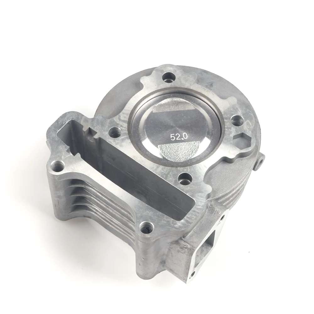 52mm Big Bore Kit Racing Cylinder For 4 stroke 139qmb 137qma GY6 50 60 80 100 Upgrade to 120 CC Add Power 20% Made In TaiWan