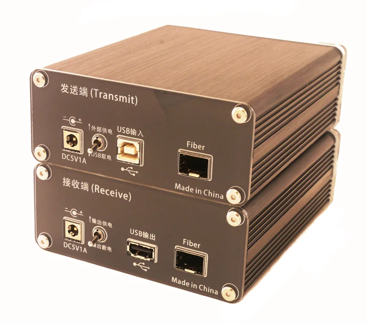 USB2.0 High-speed Fiber Isolator 480M Interface Decoding Digital Broadcast PC HI FI Noise Elimination