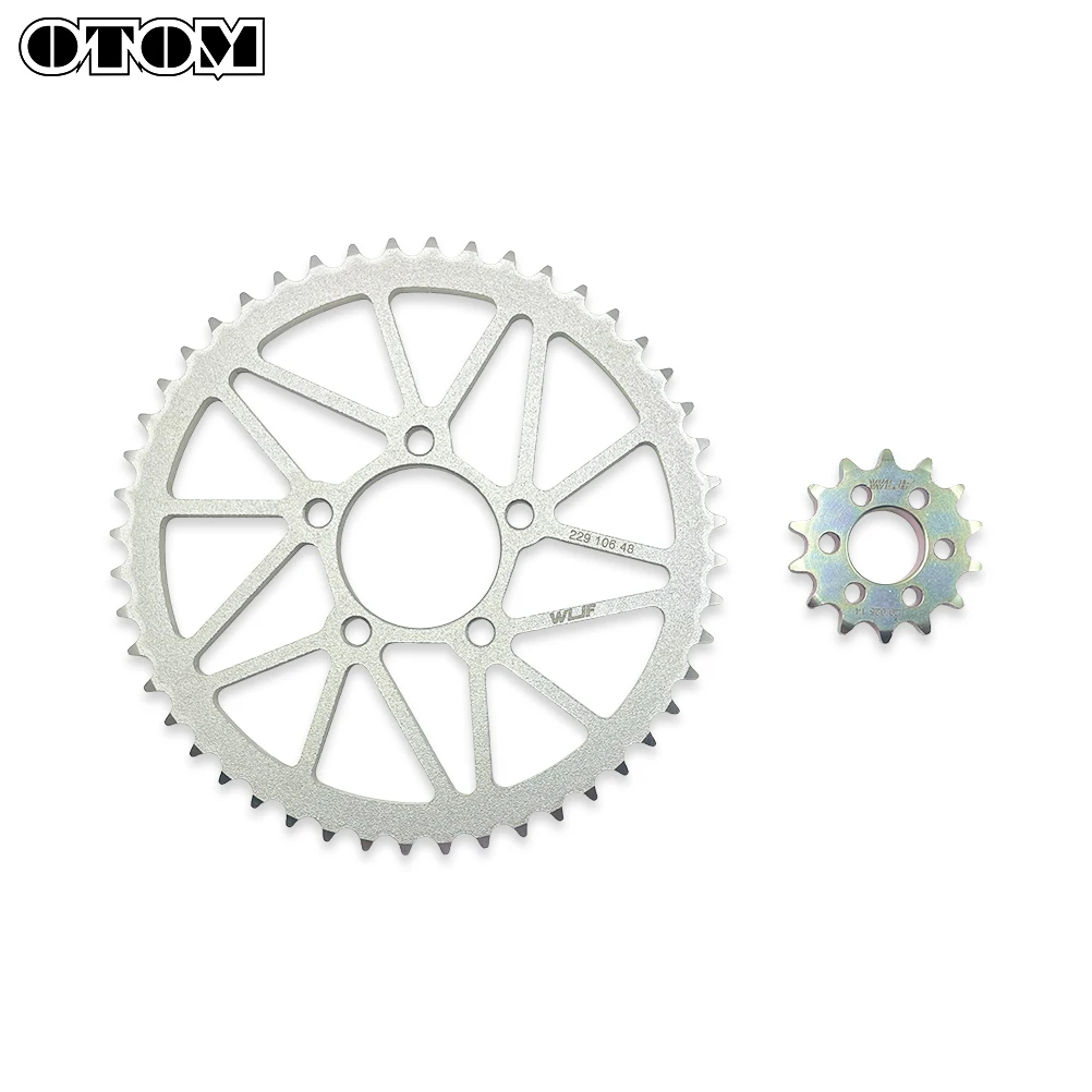 For Light Bee Motorcycle Front Rear Sprockets 48T 14T Steel Back Sprocket Cog SURRON Electric Dirt Bike Accessories