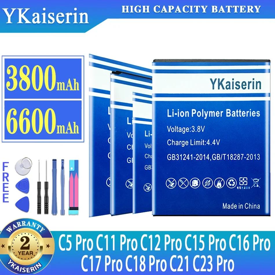 Battery For Oukitel C5 C11 C12 C15 C16 C17 C18 C21 C23 Pro 5.71 C16Pro C5Pro C12Pro C11Pro C18Pro C21Pro C15Pro C17Pro C23Pro