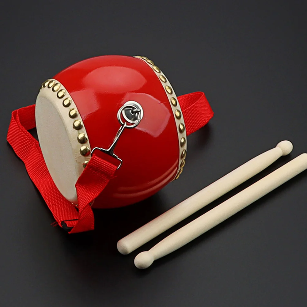 

1 set 1 Set Hand Drum For Kids Kids Enlightenment Music With Drumsticks Sturdy Portable Percussion Instrument Educational Music