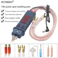 SUNKKO 73B Spot Welding Pen Spot Welder Pen for Welding Batteries Integrated Spot Welding Pen Spot Welding Pen Connector