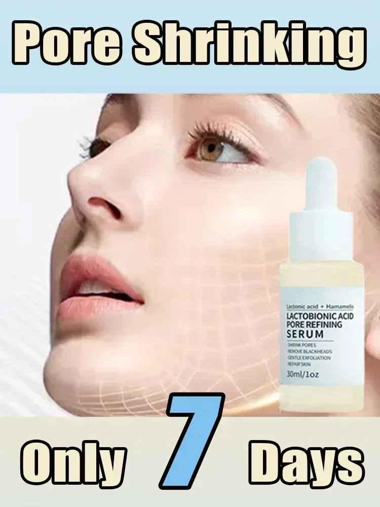 Pore Shrinking Facial Essence Repairing Purifying Large Pores Whitening Skin Care Essence