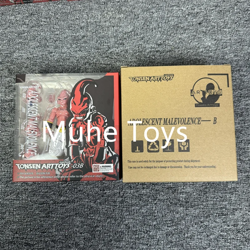 In Stock Tonsenarttoys Dragon Ball S.H.Figuarts SHF Adolescent Malevolence Majin Buu Kid Boo Anime Action Figures Toys Model