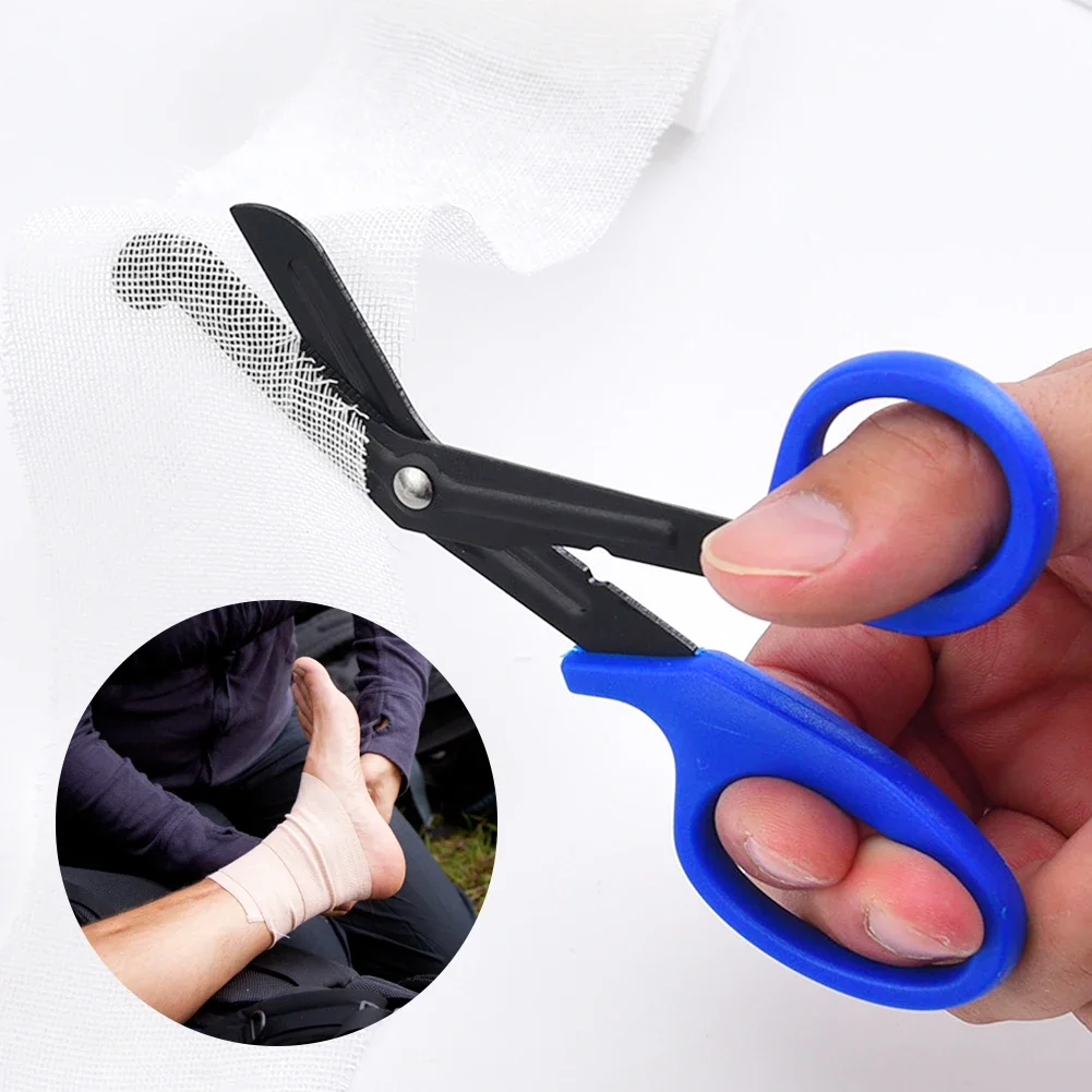 Survive Paramedic Rescue Scissor Trauma Gauze Cutter IFAK Emergency First Aid Shear Outdoor Bandage Medical Sissors Hand Tools