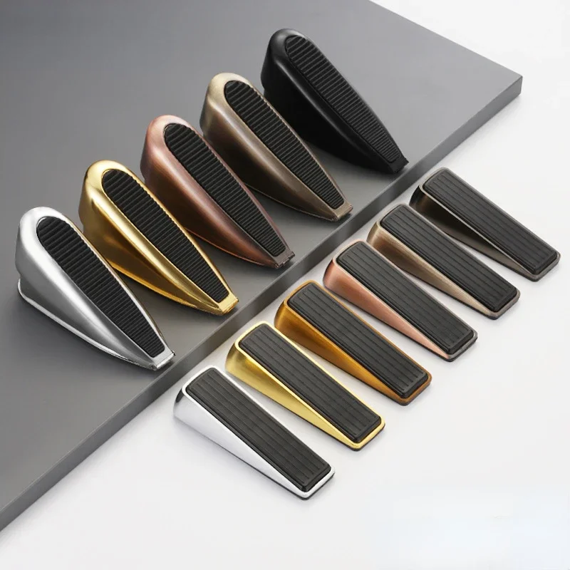 

Anti Collision Door Plug, No Punching Spring Door Stopper, Windproof Movement, Thickened Rubber Door Top
