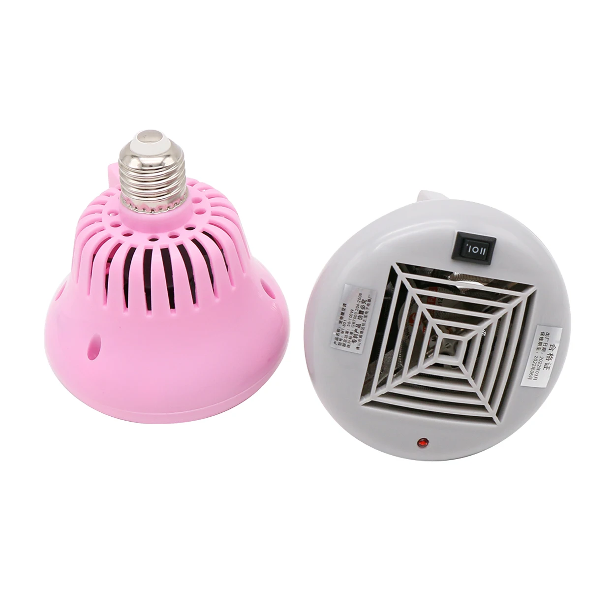 Reptile Heating Light Pet Brooder Lamp Animal Heating Lamp E27 3 File Adjustment 0-50-100W or 0-100-200W Small Animals Heater