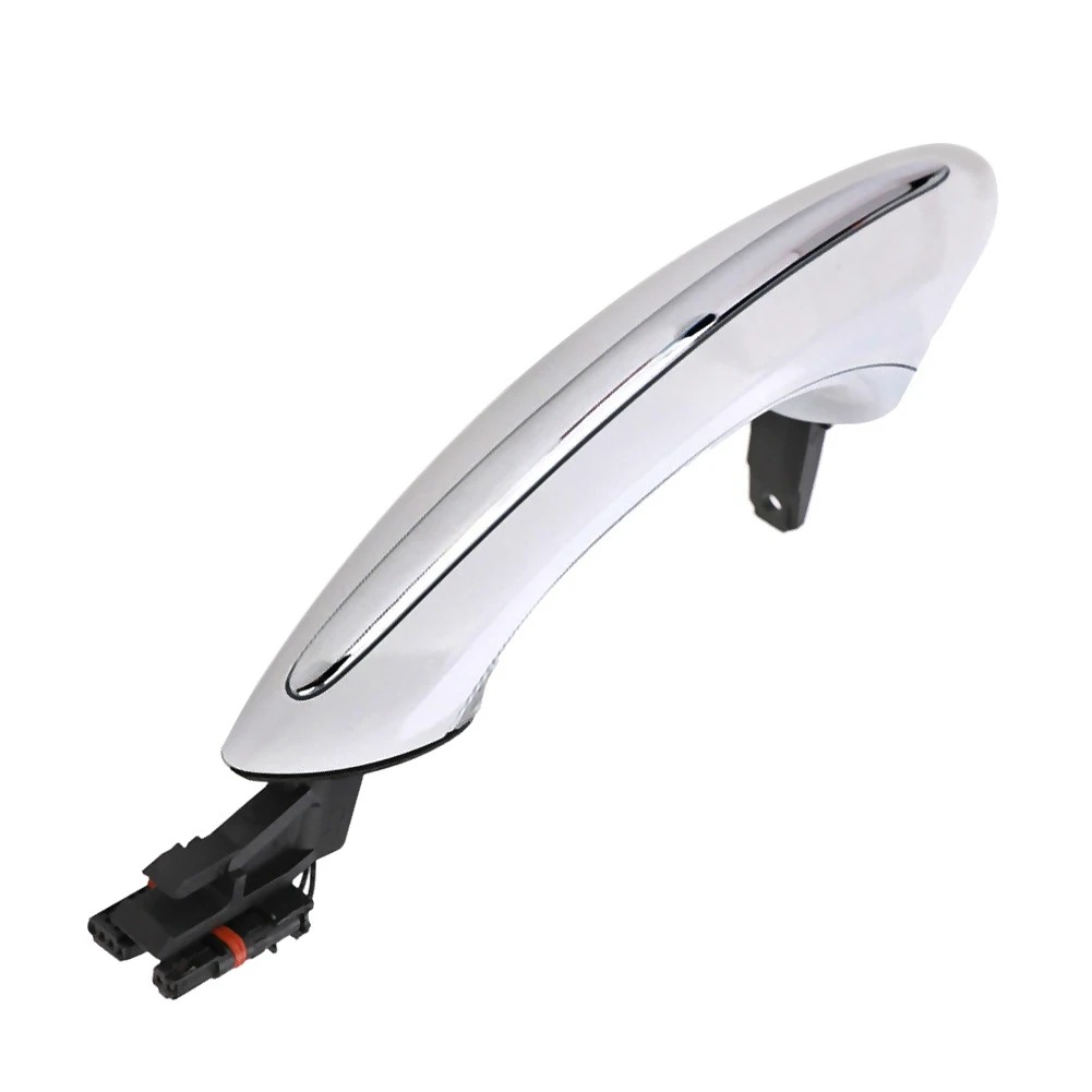 51217231934 Exterior Rear Right Door Handle For-BMW 5 / 6 / 7 Series F07 F10 F11 F06 F12 F13 F01 F02 F03 F04(White)