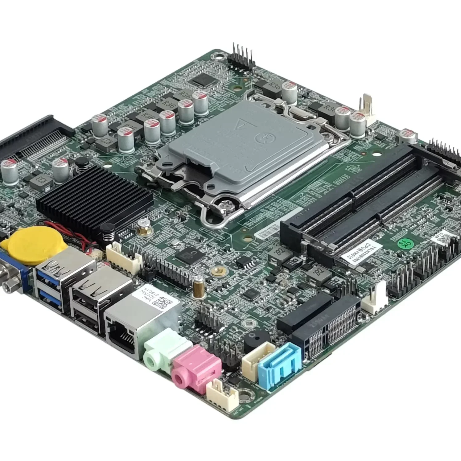 اللوحة الأم H610 من الشركة المصنعة مع معالج LGA 1700 I7-12700 Alder Lake 12th 13th 14th Generation H670 DDR4 128GB RAM 4K