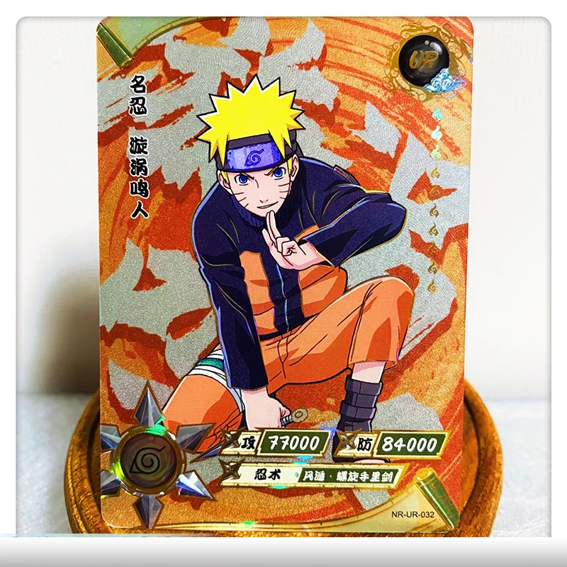 KAYOU NARUTO UR Card Uzumaki Naruto Sarutobi Hiruzen Yakushi Kabuto Temari New Game Collection Children\'s Toys Birthday Gifts