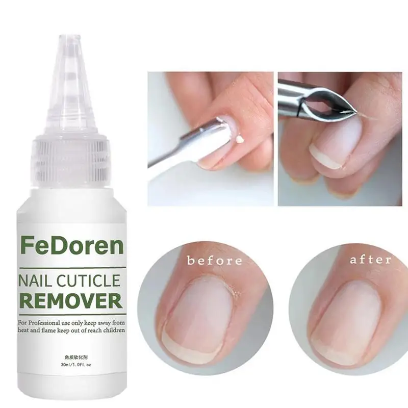 30ML Nail Cuticle Remover Dried Nail Cuticle Softener Oil Care Finger Nutrition Nourishing Liquid Nail care treatments