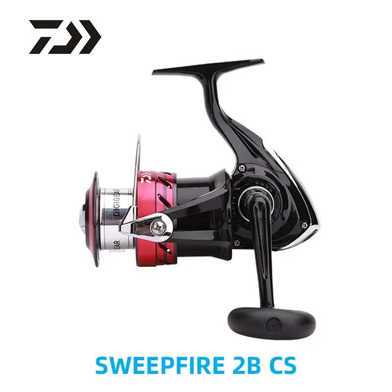 

Daiwa SWEEPFIRE 2B CS 1500-5000 Lightweight Metal Spool Gear Ratio5.3:1 2+1BB Max Drag 2kg-6kg Saltwater Spinning Fishing Reel