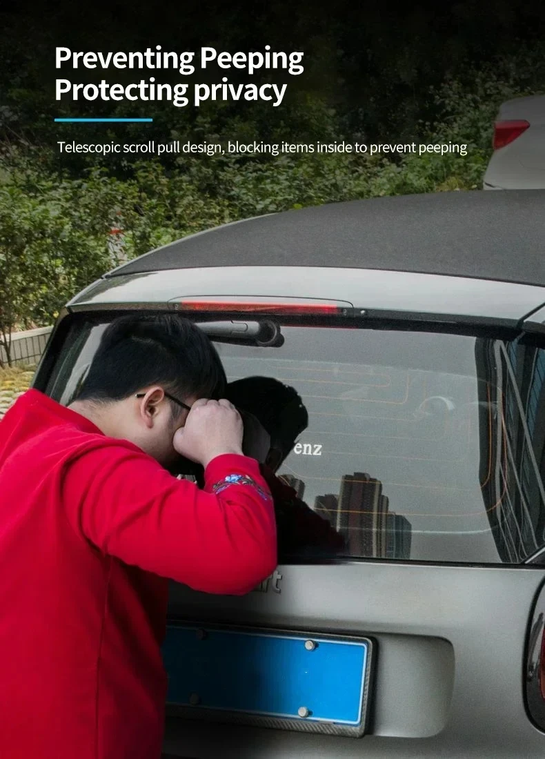 Tenda del bagagliaio dell'auto per Changan CS55 accessori CS55 PLUS 2017 ~ 2022 MK1 tenda del bagagliaio posteriore dell'auto accessori per la copertura del carico del bagagliaio posteriore